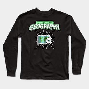 Geography Student Teacher Gift Long Sleeve T-Shirt